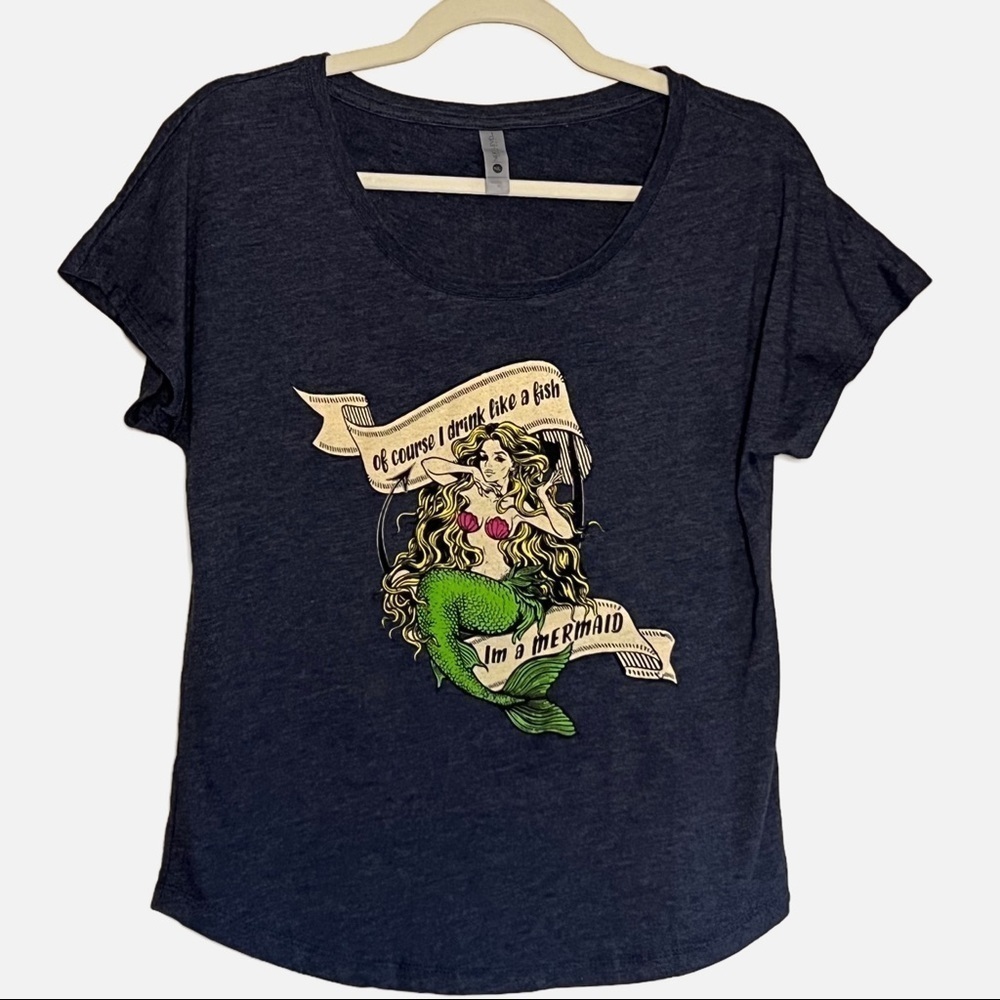 Mermaid Graphic Tee Florida Keys Brewing Co. Size s